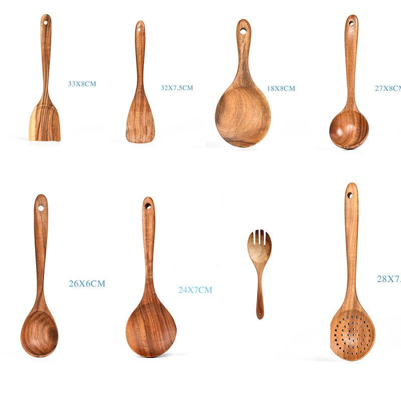 Natural Wood Tableware