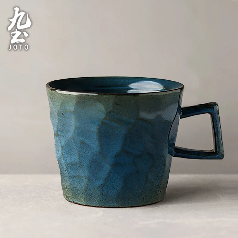 JOTO High-Quality Handmade Rustic Made from premium ceramic Vintage Coffee Cup