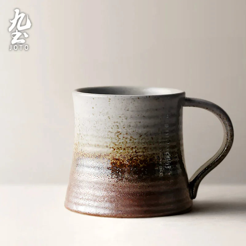 JOTO Comfortable and Ergonomic Smooth Ceramic Mug