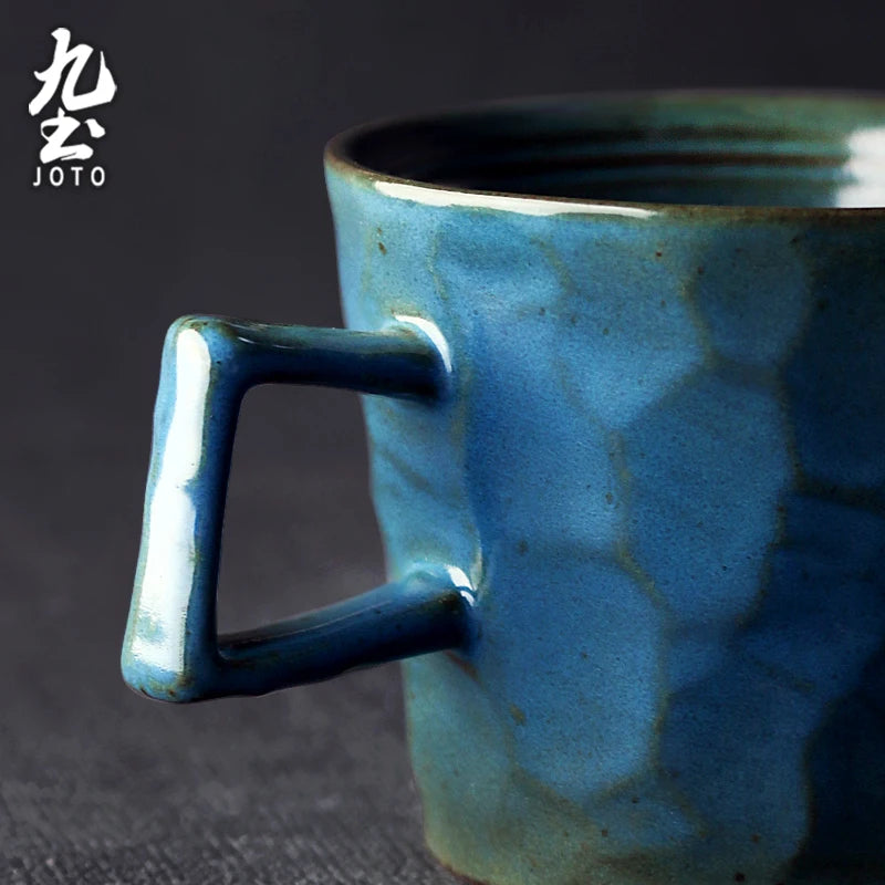 JOTO High-Quality Handmade Rustic Made from premium ceramic Vintage Coffee Cup