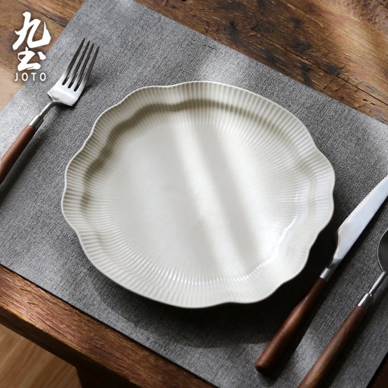 JOTO Fired at high temperature Handmade Ceramic Dinnerware Sets
