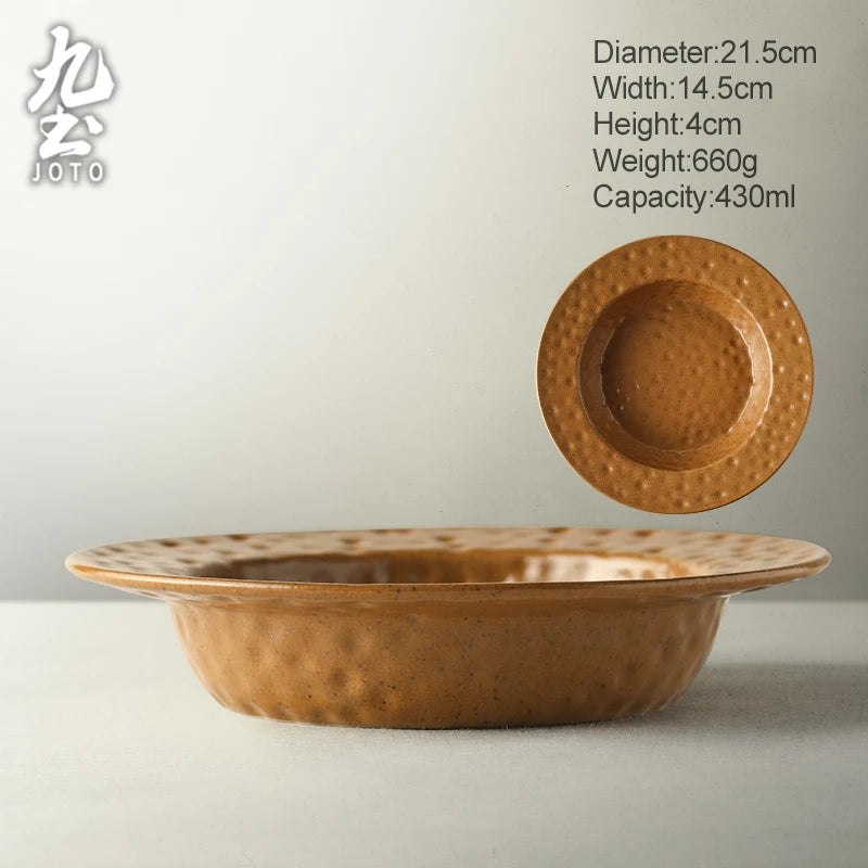 JOTO Ceramic Household Bowl Tableware