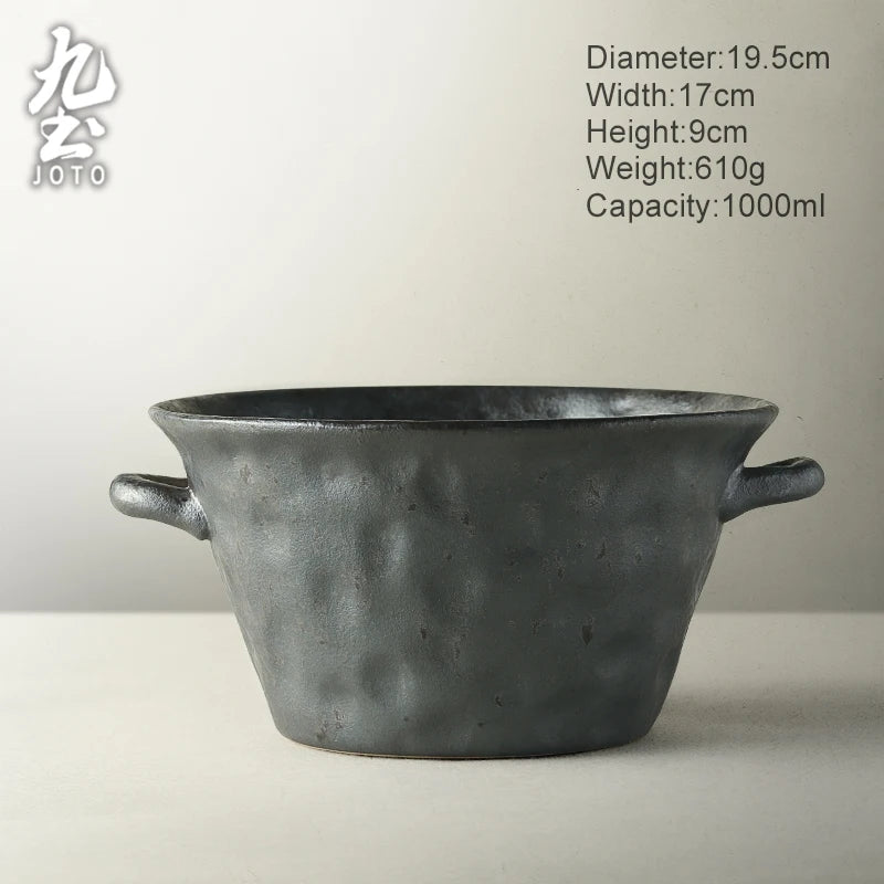 JOTO Ceramic Household Bowl Tableware
