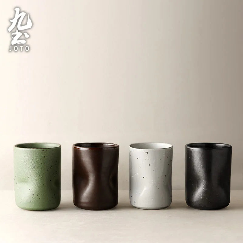 JOTO Simple and stylish Handmade Ceramic Coffee Mug