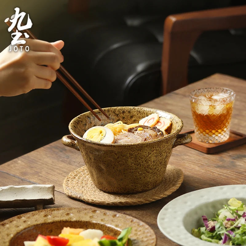 JOTO Ceramic Household Bowl Tableware