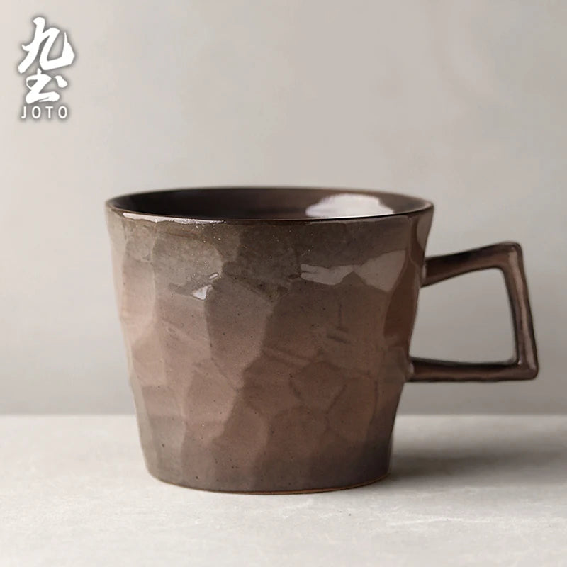 JOTO High-Quality Handmade Rustic Made from premium ceramic Vintage Coffee Cup