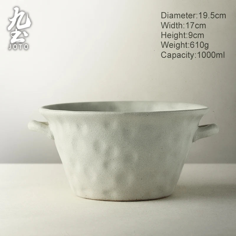 JOTO Ceramic Household Bowl Tableware
