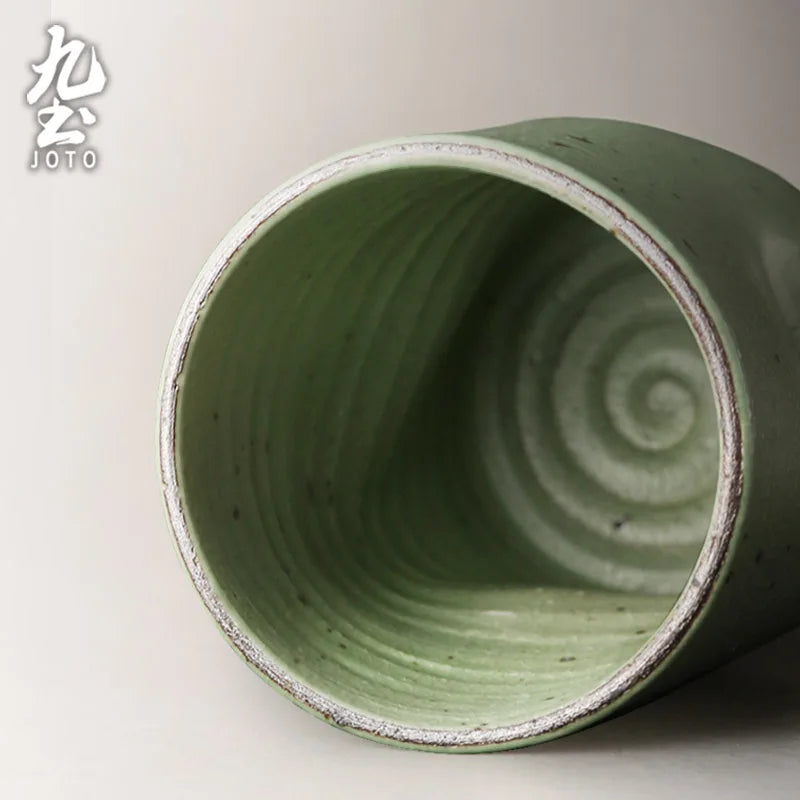 JOTO Simple and stylish Handmade Ceramic Coffee Mug