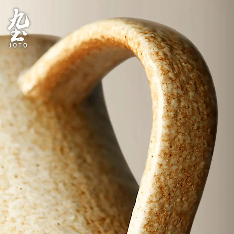 JOTO Comfortable and Ergonomic Smooth Ceramic Mug