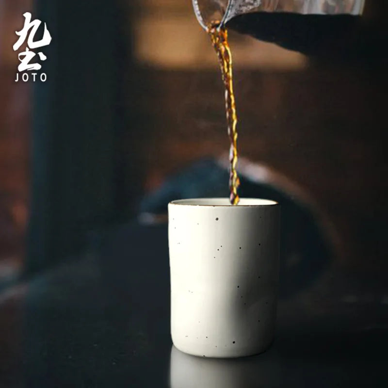 JOTO Simple and stylish Handmade Ceramic Coffee Mug