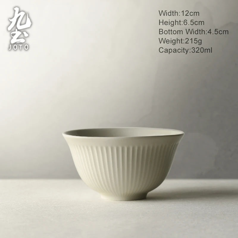 JOTO Fired at high temperature Handmade Ceramic Dinnerware Sets