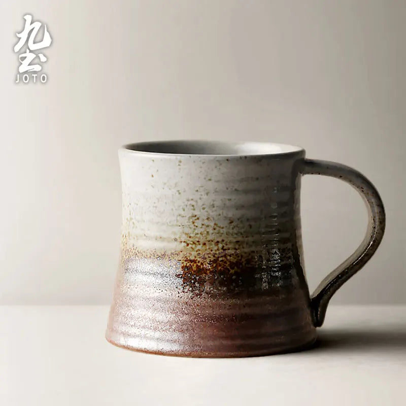 JOTO Comfortable and Ergonomic Smooth Ceramic Mug