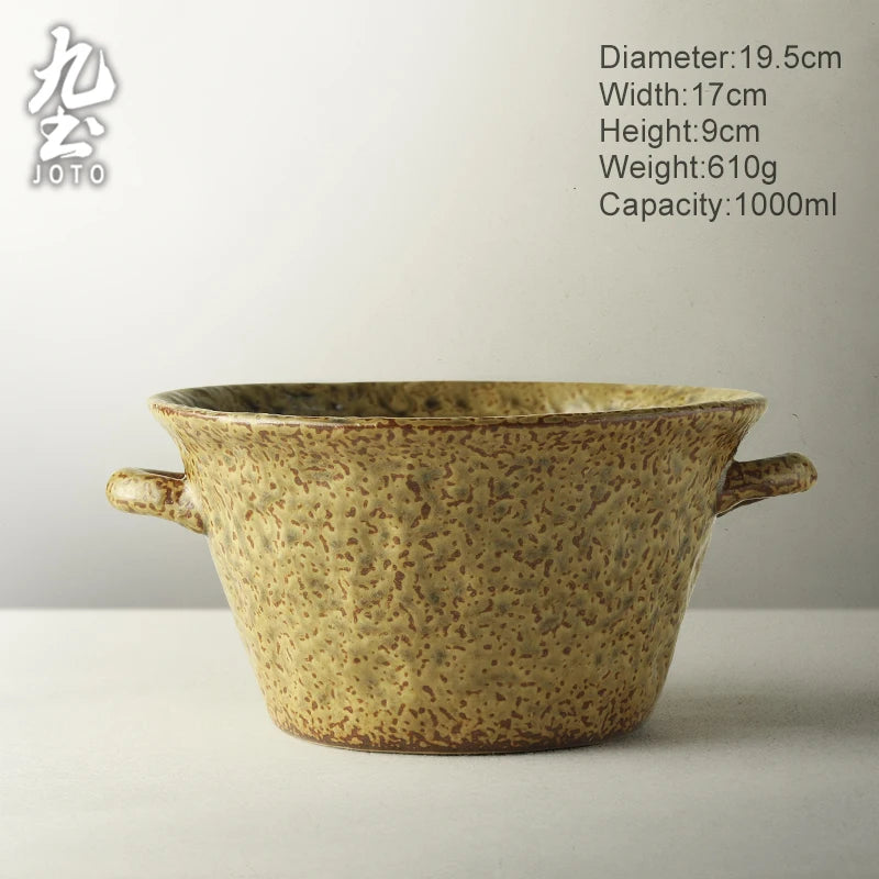 JOTO Ceramic Household Bowl Tableware