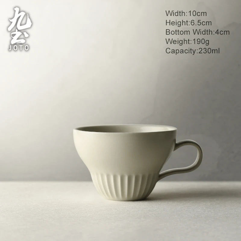 JOTO Fired at high temperature Handmade Ceramic Dinnerware Sets
