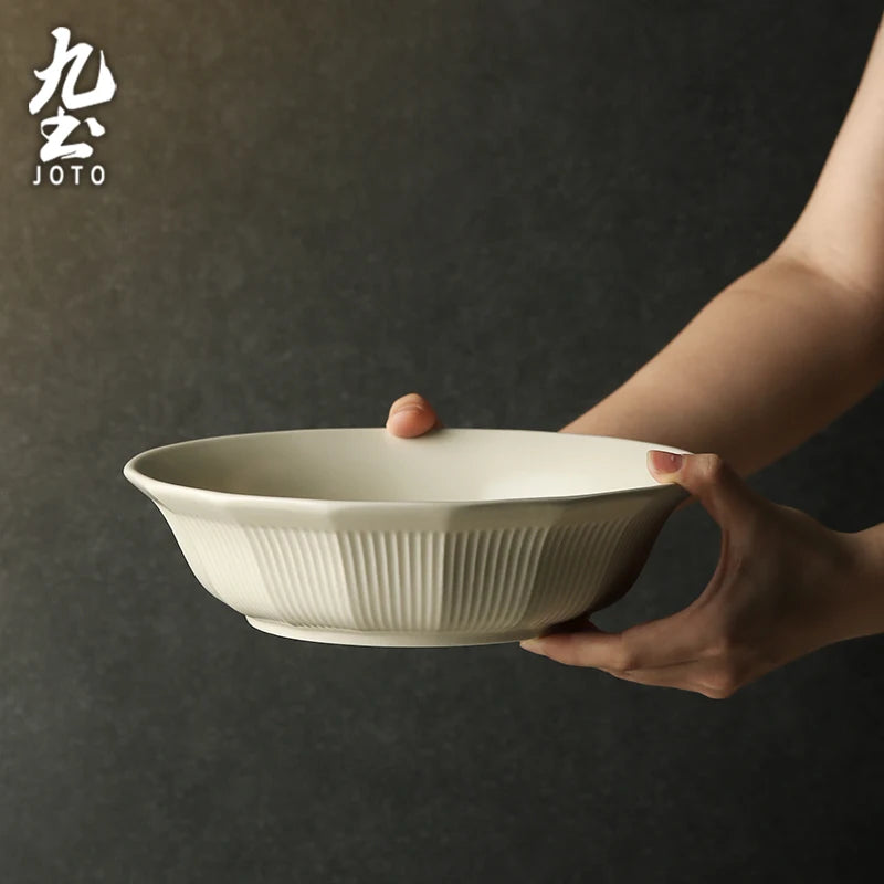 JOTO Fired at high temperature Handmade Ceramic Dinnerware Sets