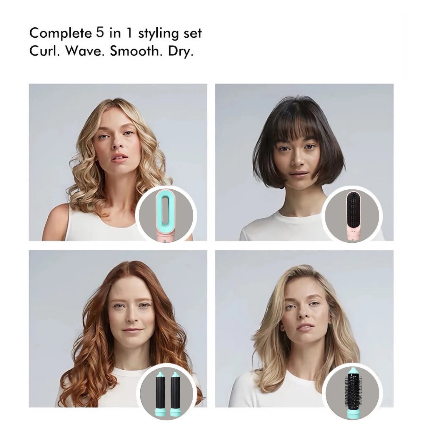 5 In 1 Multi Styler New Design Hair Dryer