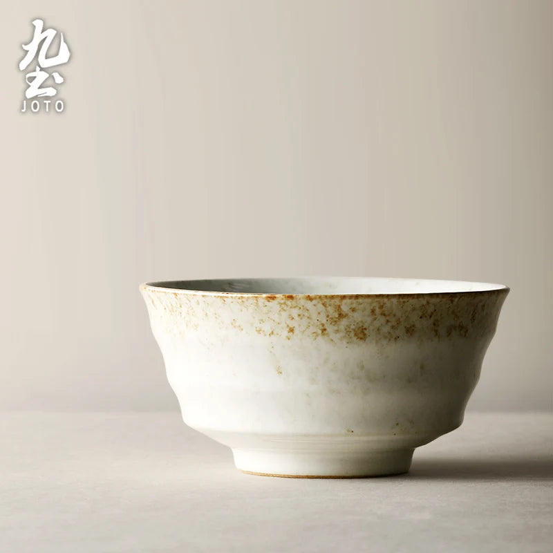 JOTO Craftsmanship Handmade Rough Ceramic Tableware Set