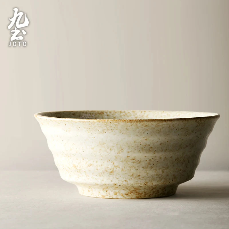 JOTO Craftsmanship Handmade Rough Ceramic Tableware Set