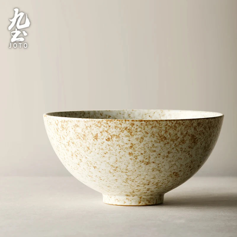 JOTO Craftsmanship Handmade Rough Ceramic Tableware Set