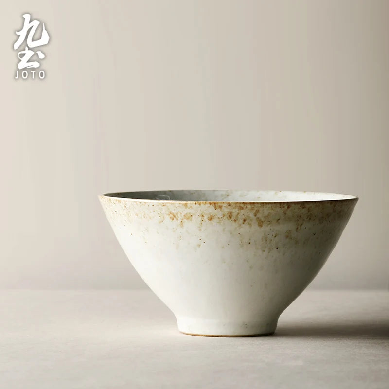 JOTO Craftsmanship Handmade Rough Ceramic Tableware Set