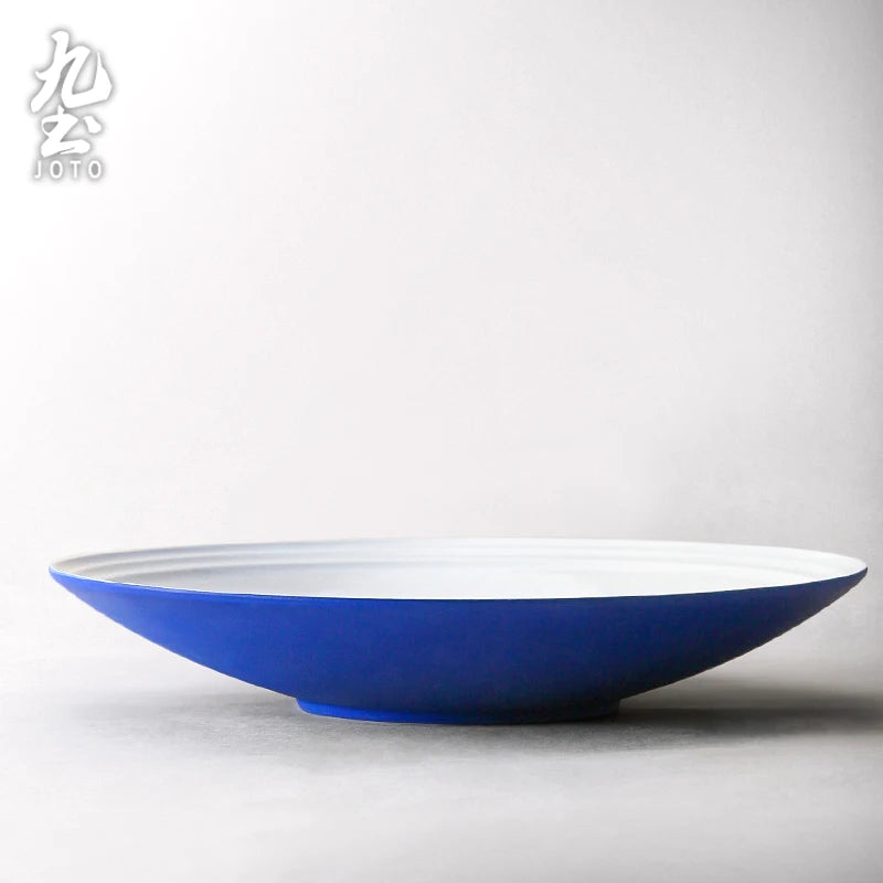 JOTO Handmade Ceramic Klein Blue Dinnerware