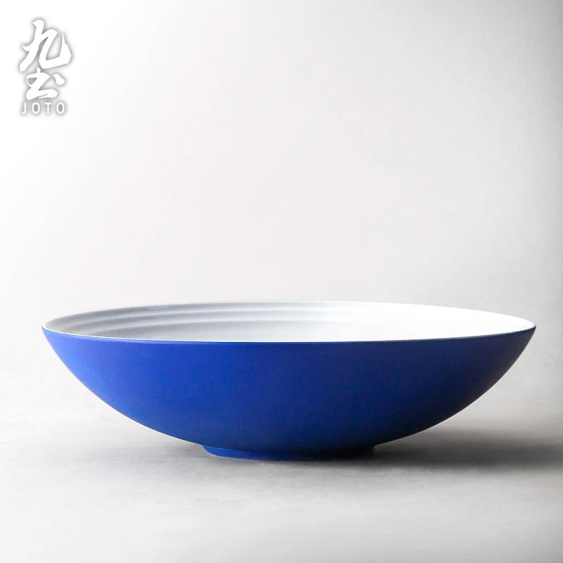 JOTO Handmade Ceramic Klein Blue Dinnerware