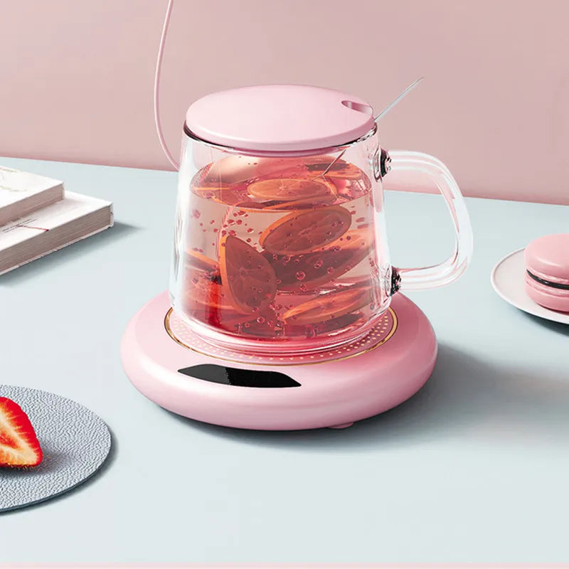 Constant temperature heating coaster
