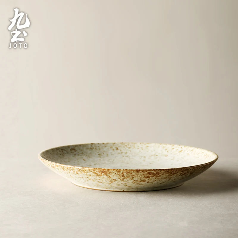 JOTO Craftsmanship Handmade Rough Ceramic Tableware Set
