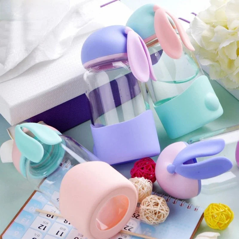 Cute Water Bottles Cartoon Rabbit
