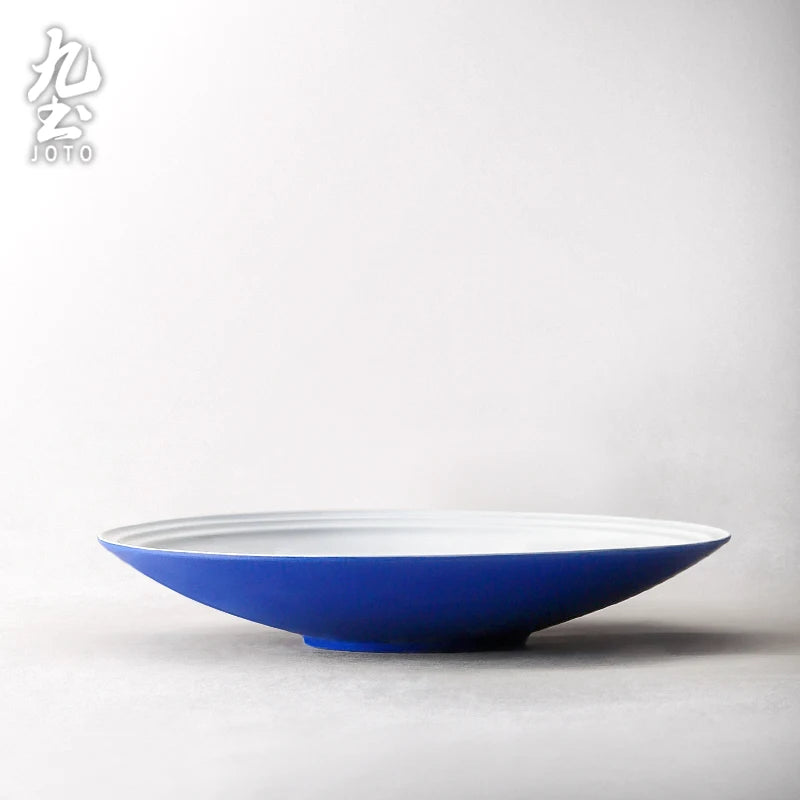 JOTO Handmade Ceramic Klein Blue Dinnerware