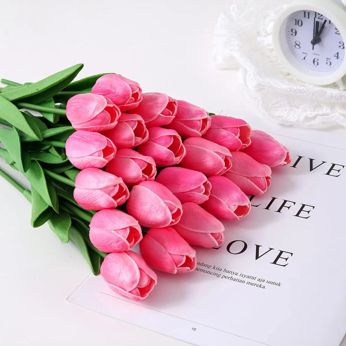Artificial Flower Realistic Touch Tulip