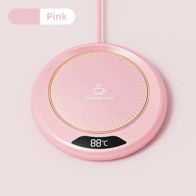 Constant temperature heating coaster