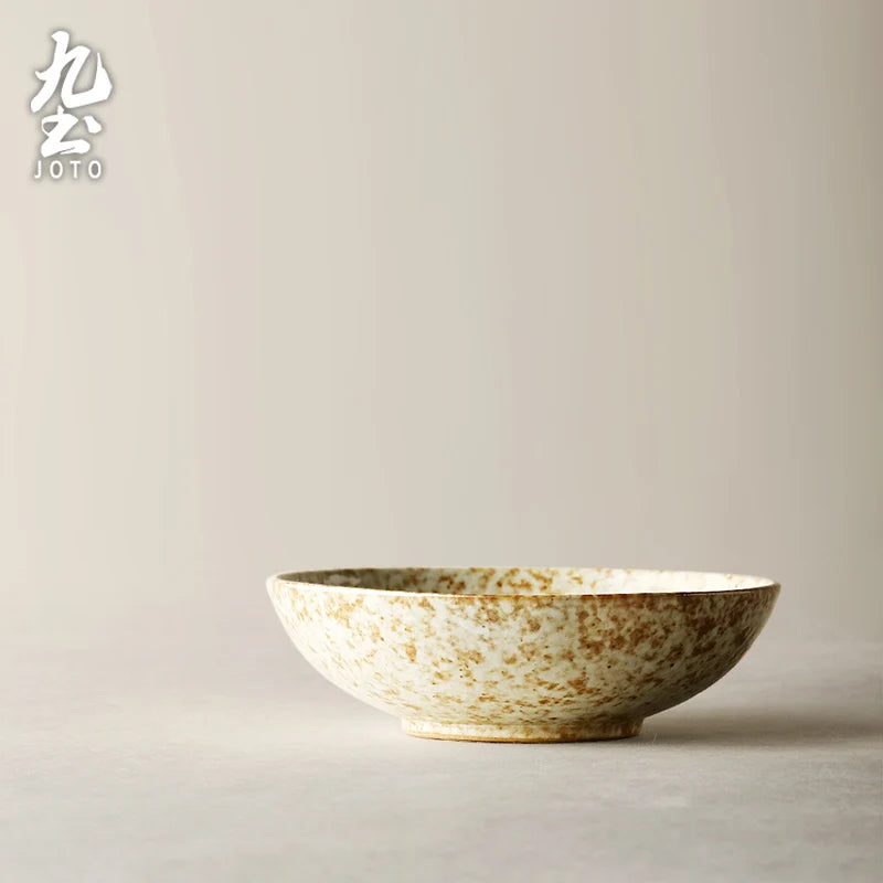 JOTO Craftsmanship Handmade Rough Ceramic Tableware Set