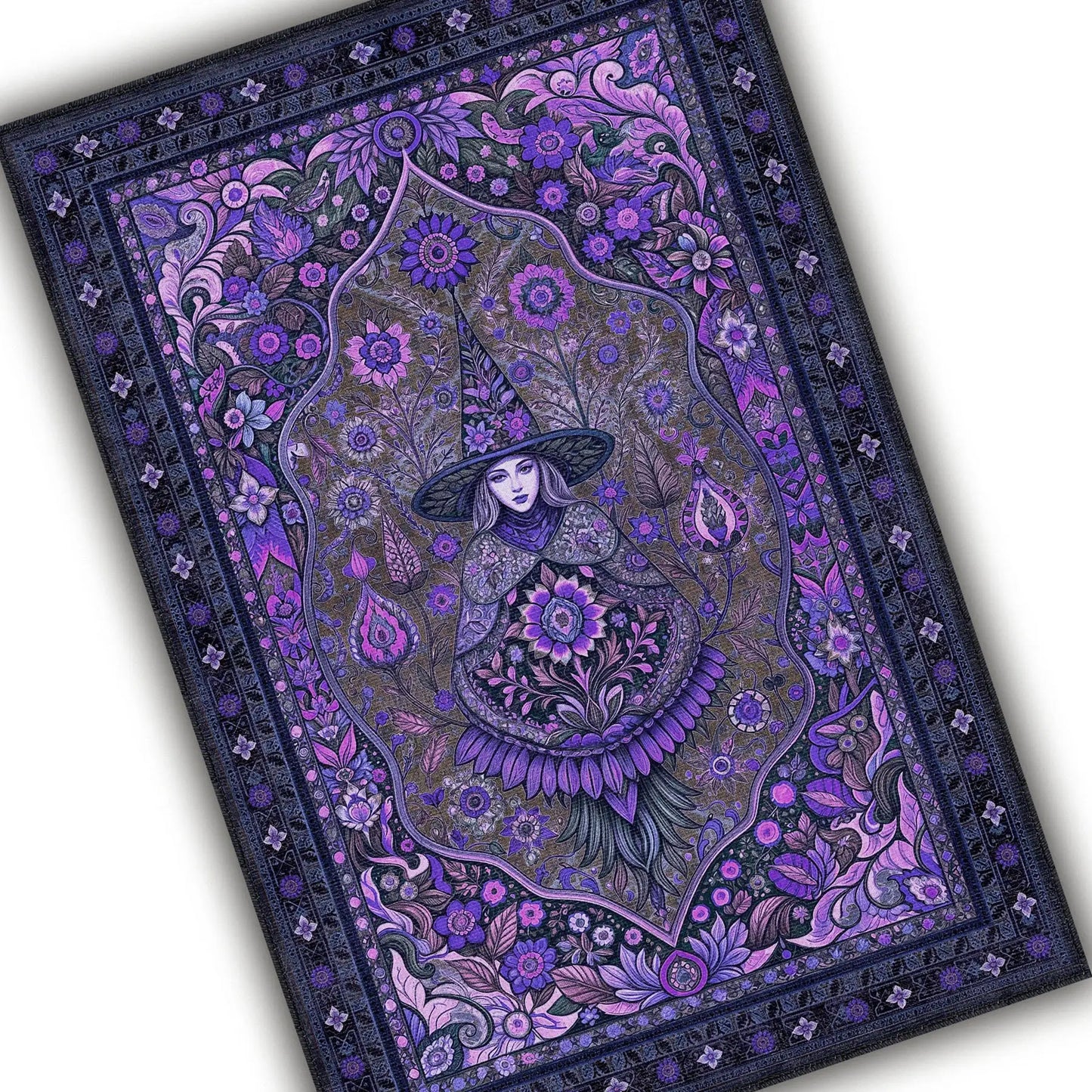 Purple Gothic Rug