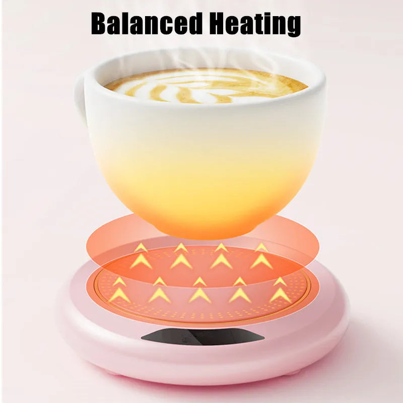 Constant temperature heating coaster