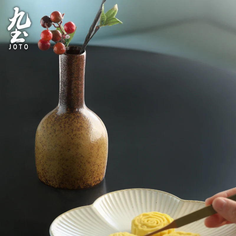 JOTO Vintage Handmade Ceramic Vase