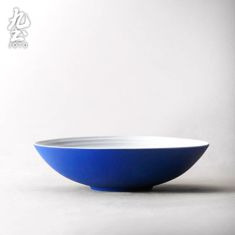 JOTO Handmade Ceramic Klein Blue Dinnerware