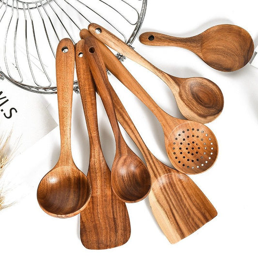 Natural Wood Tableware