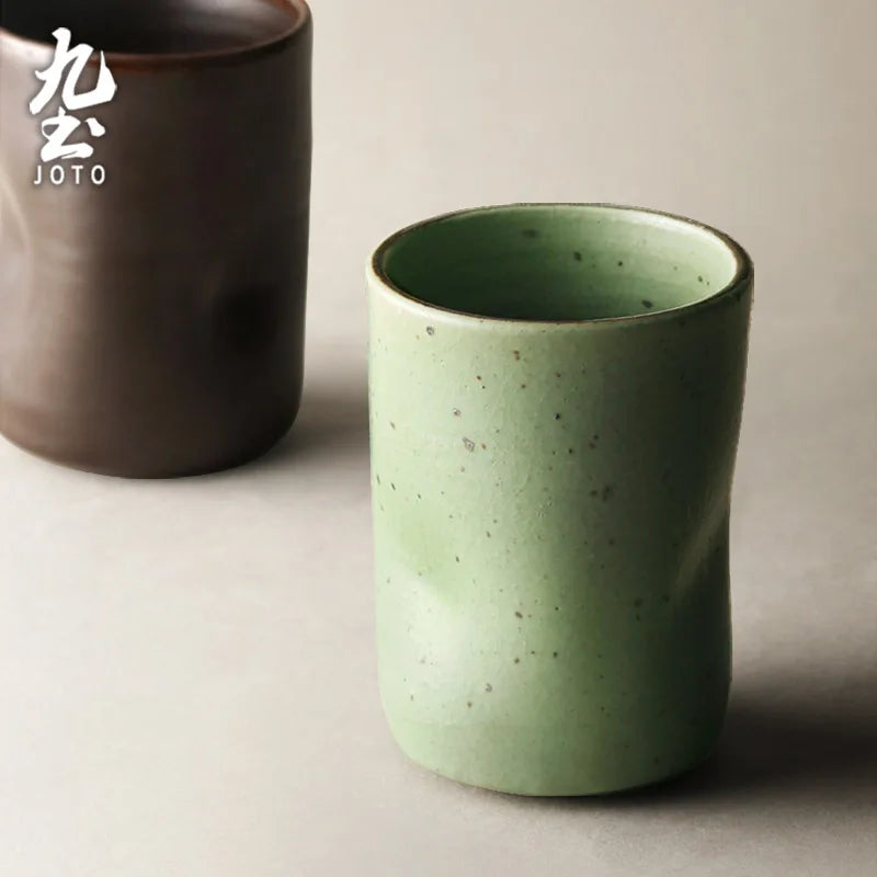 JOTO Simple and stylish Handmade Ceramic Coffee Mug
