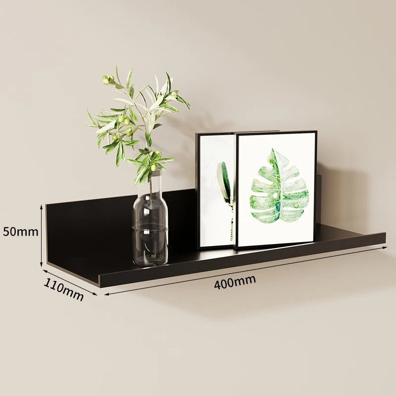 Living Room Floating Shelves No Drilling