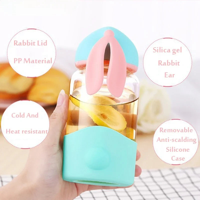 Cute Water Bottles Cartoon Rabbit