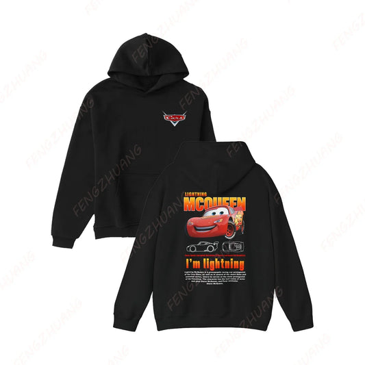 Light McQueen Printed Hoodie