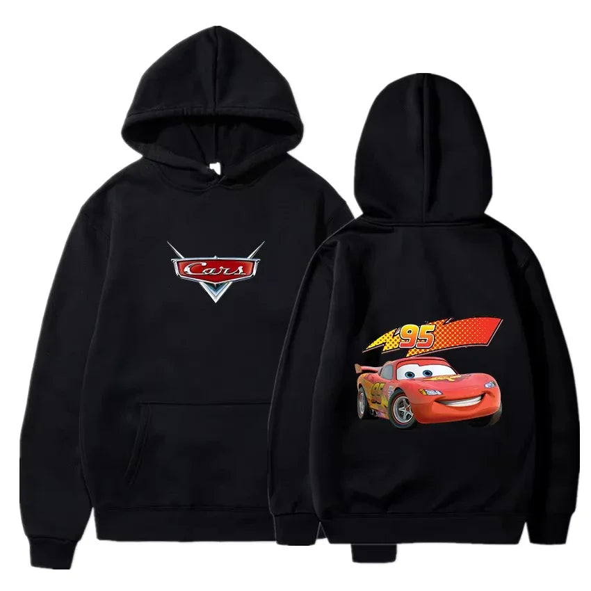 Light McQueen Printed Hoodie