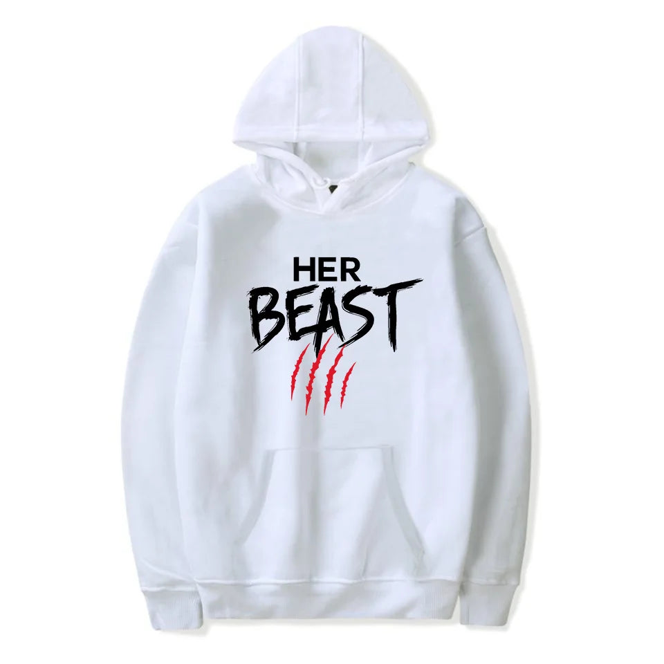 HER BEAST AND HIS BEAUTY HOODIES