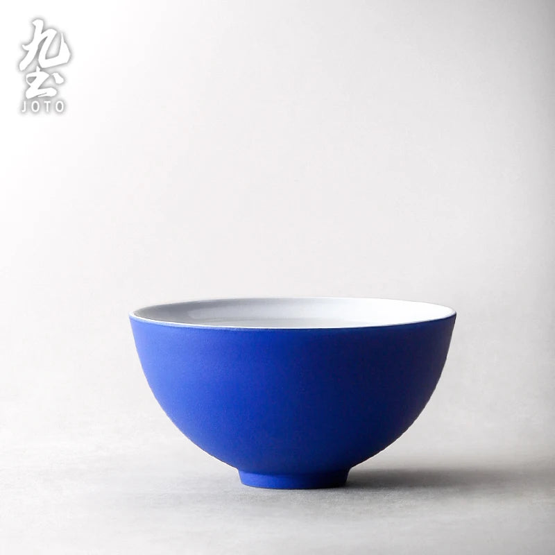 JOTO Handmade Ceramic Klein Blue Dinnerware
