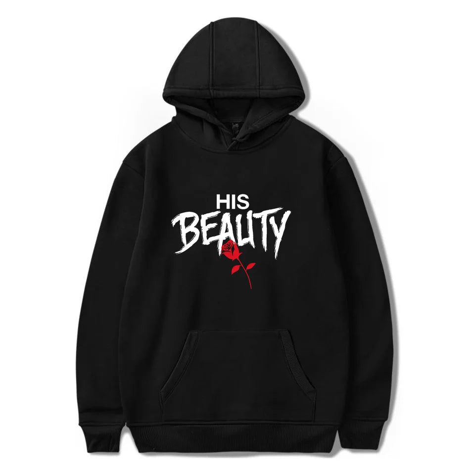 HER BEAST AND HIS BEAUTY HOODIES