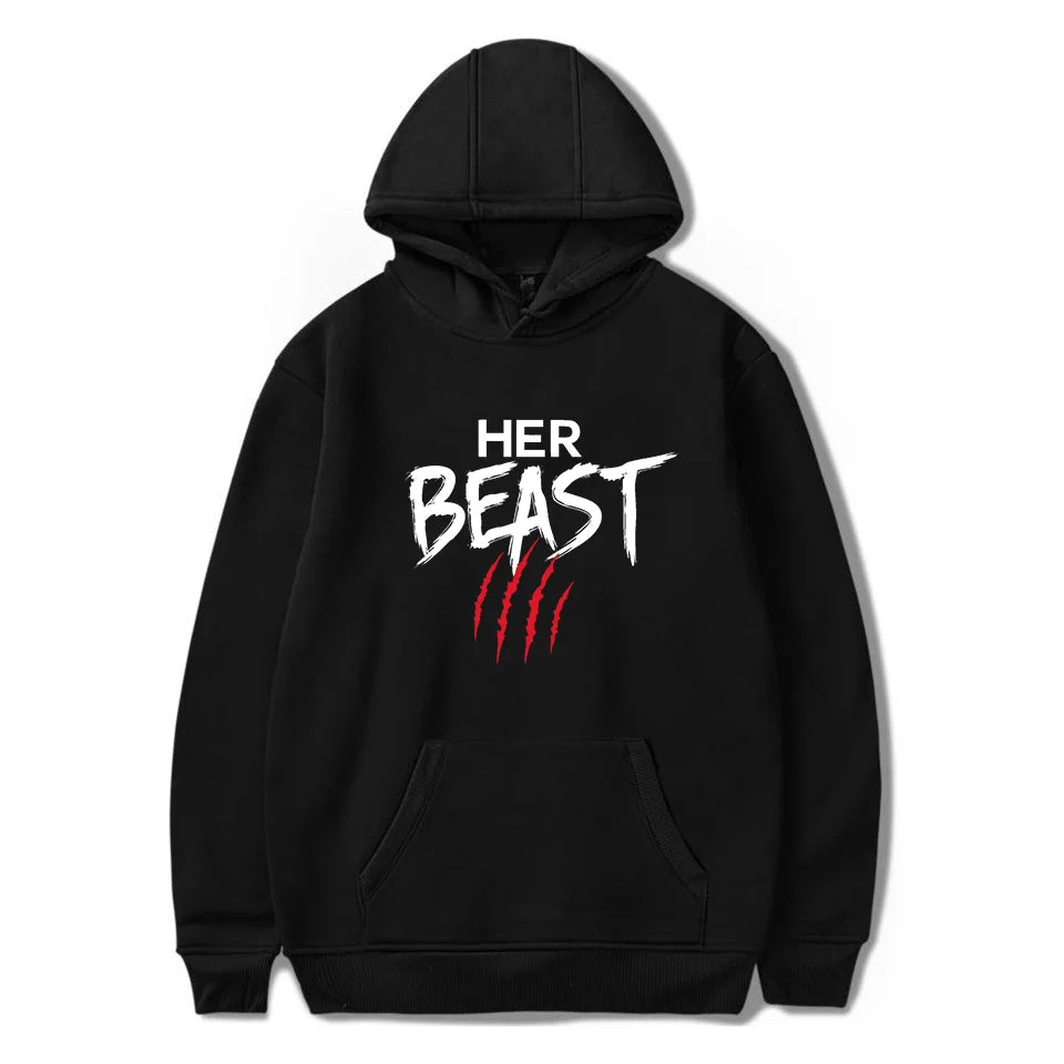 HER BEAST AND HIS BEAUTY HOODIES