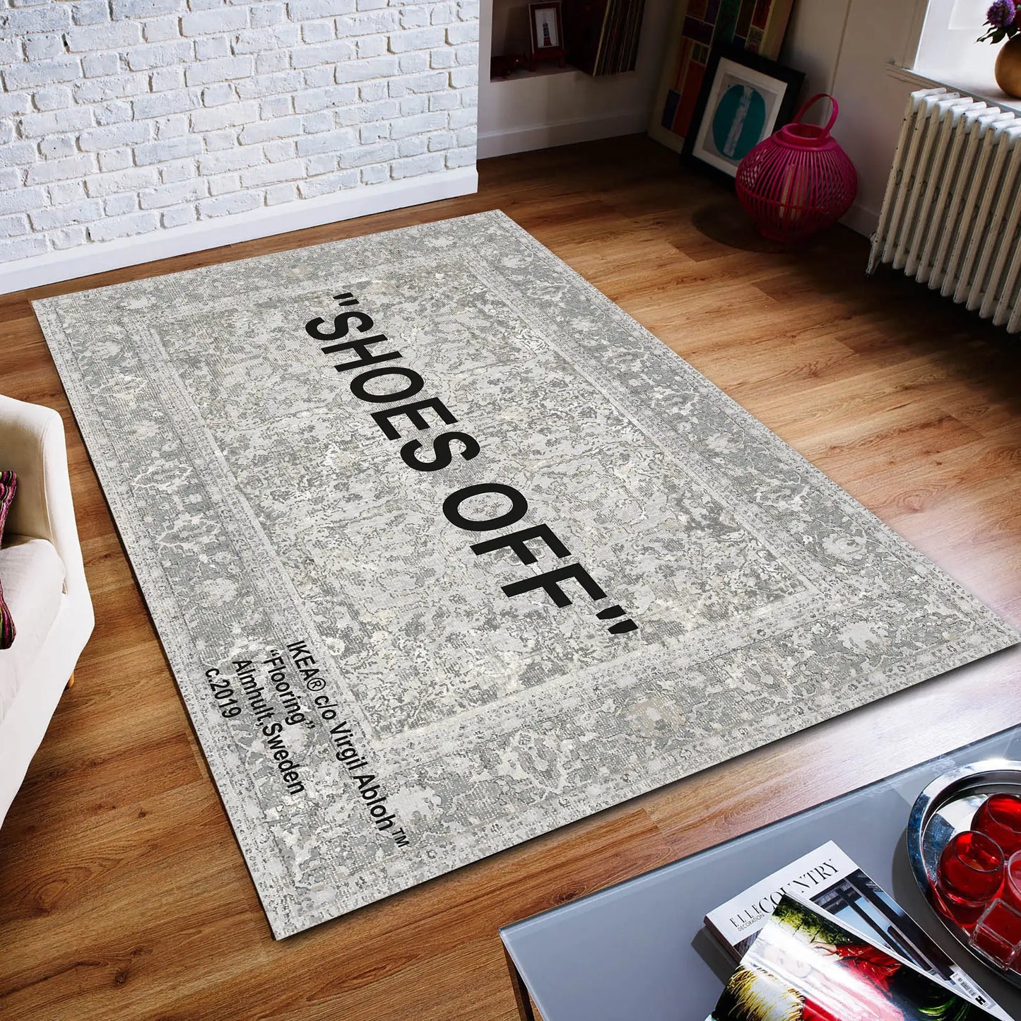 Keep Off Clouds Rug