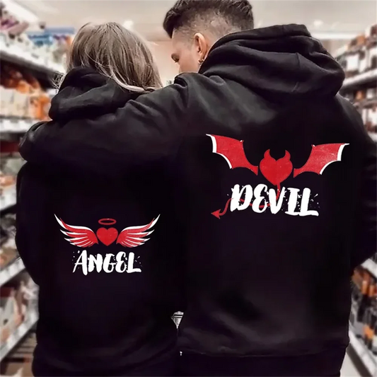 Angel and Demon Hoodies
